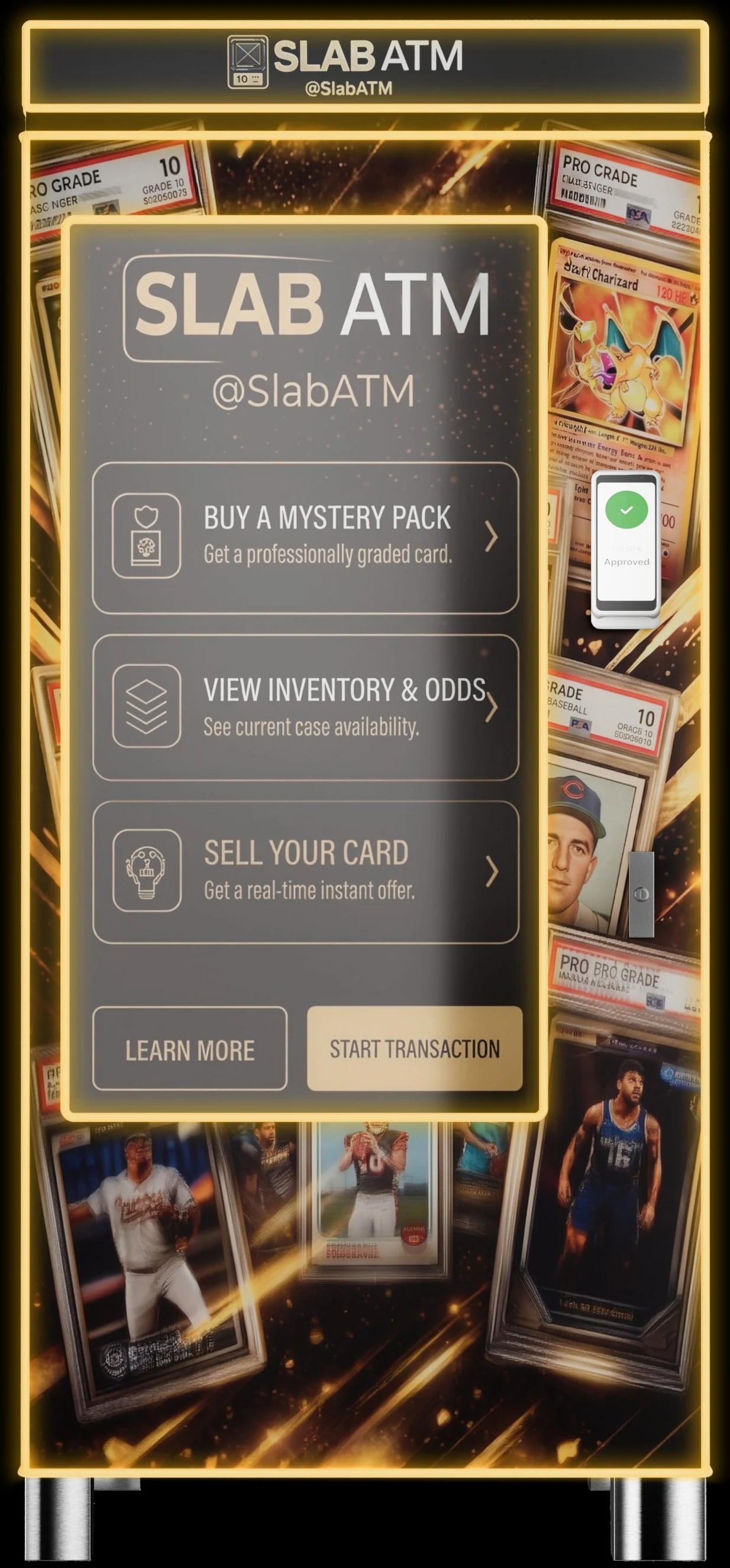 Slab ATM Machine