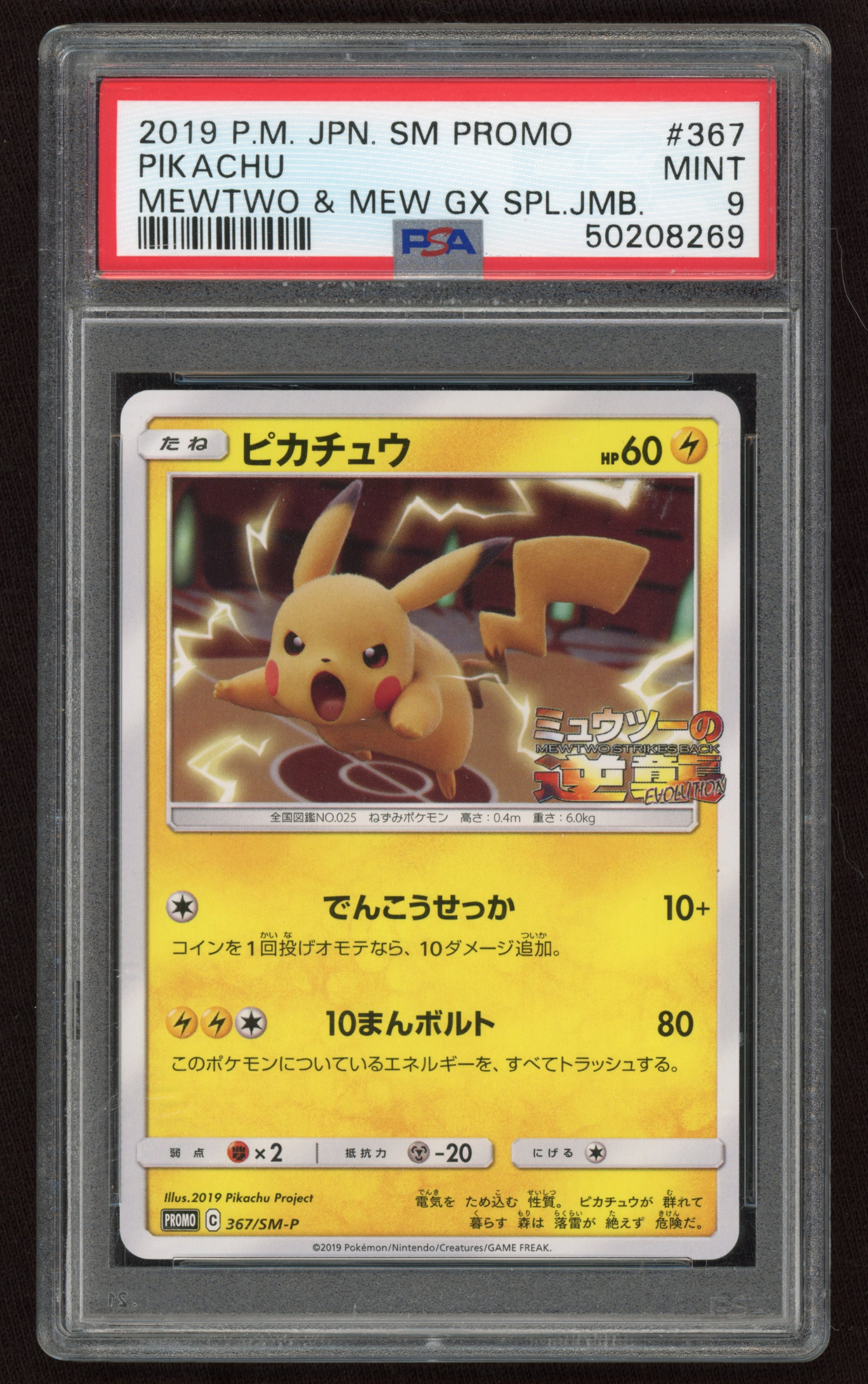 Graded collectible card