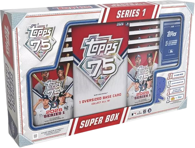 2026 Topps MLB Series 1 Super Box